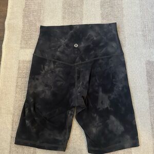 Lululemon align Tie-Dye Biker Shorts